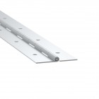 Punched Aluminium Piano Hinge - 50.8mm Wide